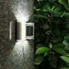 Solar Outdoor Courtyard Light Garden Decoration Wall Wash up and Down Luminous Atmosphere Wall Light