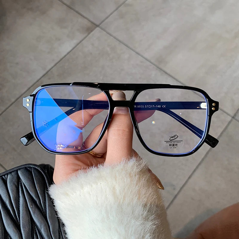 New 2022 Unisex Blue Light Blocking Glasses For Women Fashion Anti Blue Ray Eyewear Men Computer Gaming Eyeglasses UV Protection
