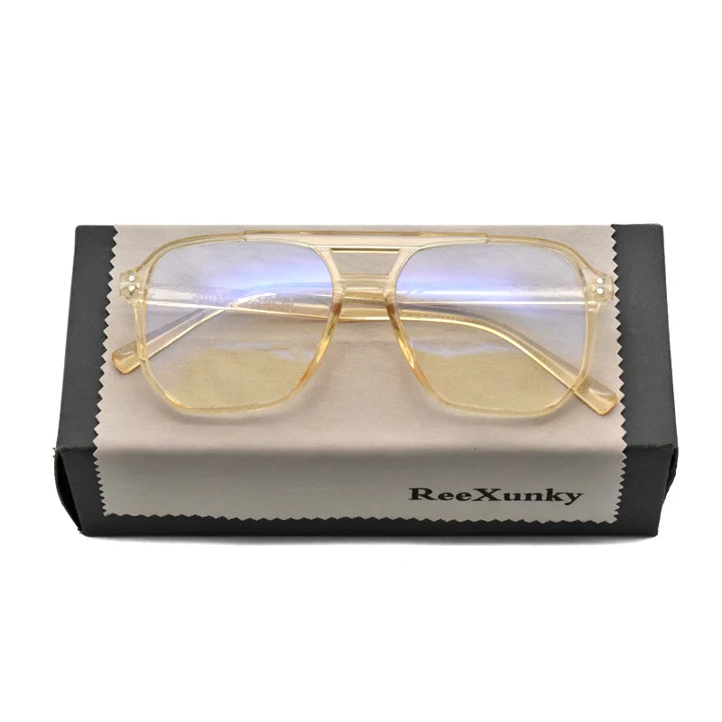 New 2022 Unisex Blue Light Blocking Glasses For Women Fashion Anti Blue Ray Eyewear Men Computer Gaming Eyeglasses UV Protection