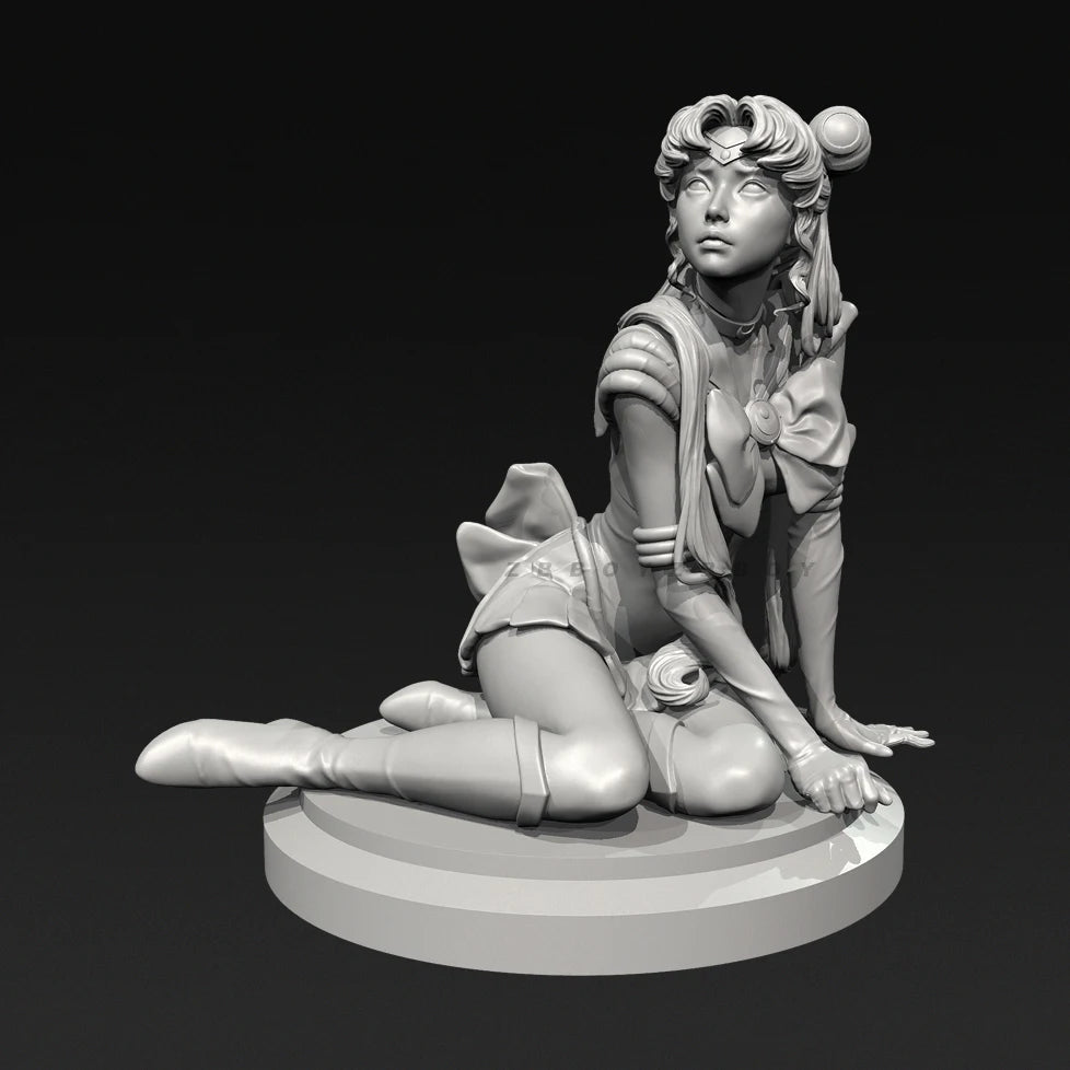 The height of man 30mm 40mm 65mm Resin model kit colorless self-assembly（3D Printing ） TD-7530/3D