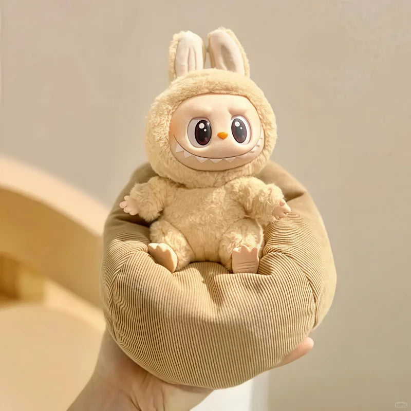 Labubu Doll Sofa for Labubu Mini Lazy Sofa Bed V1 V2 V3 DIY Clothing Accessories Cute Doll Cushion Children's Toy Gift