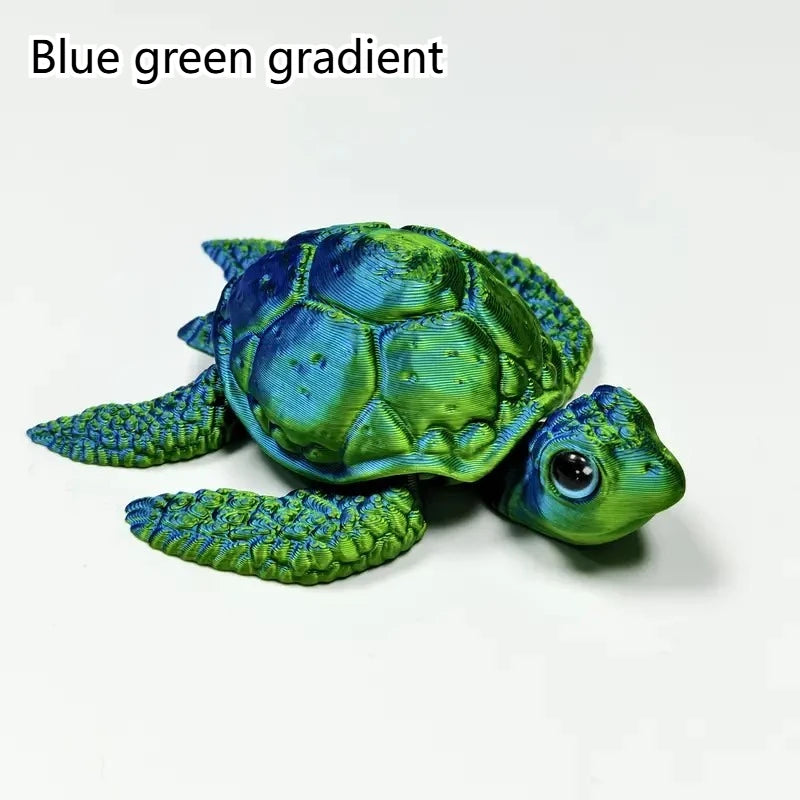 3D Printed Turtle Ornament, Home Decor Ornament Collection Hobby Halloween and Christmas Decoration, Home Decor
