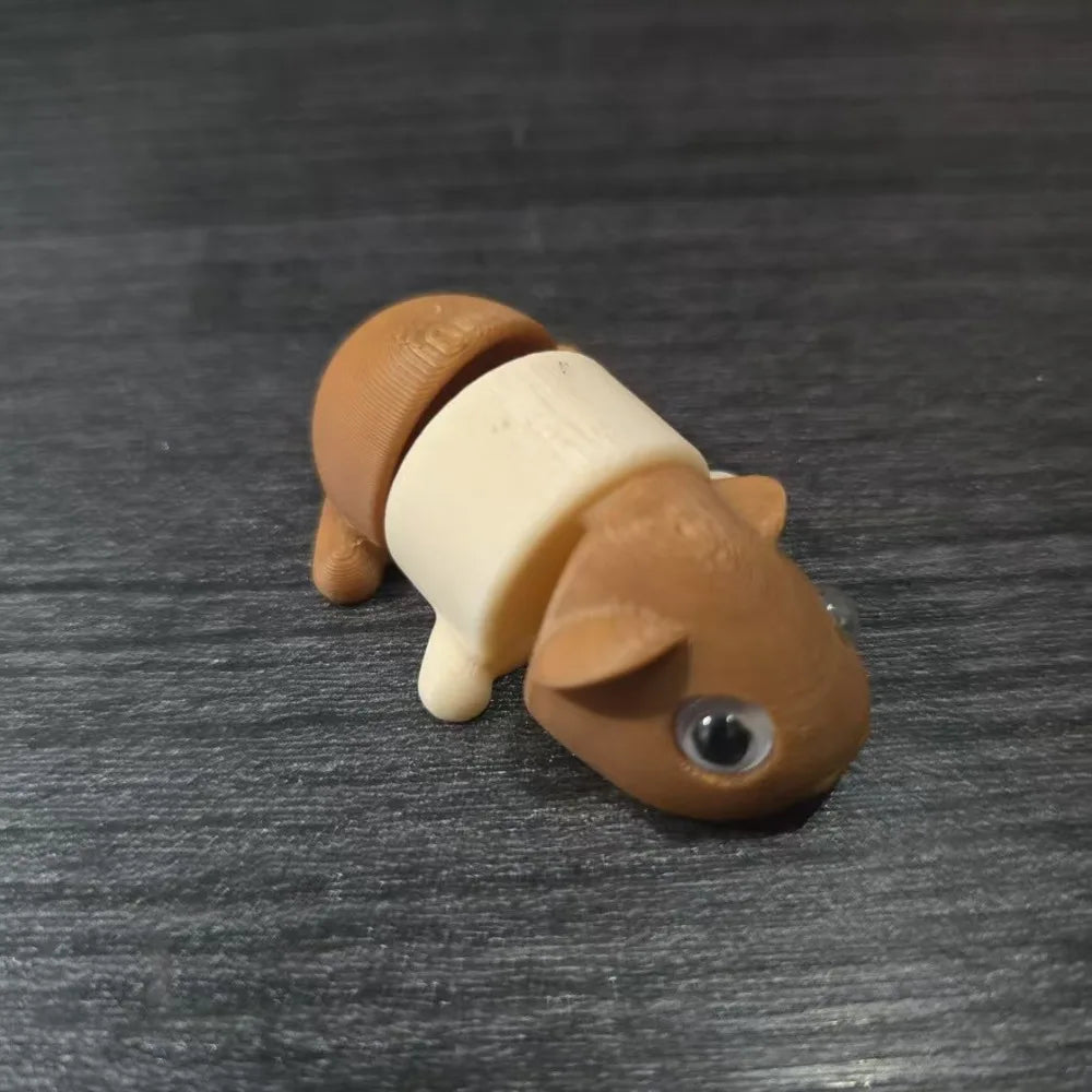 3D Printed Simulation Animals Movable Joint Fidget Toy Rotatable Articulated Home Desktop Ornament Adults Kid Toys Crafts Gifts