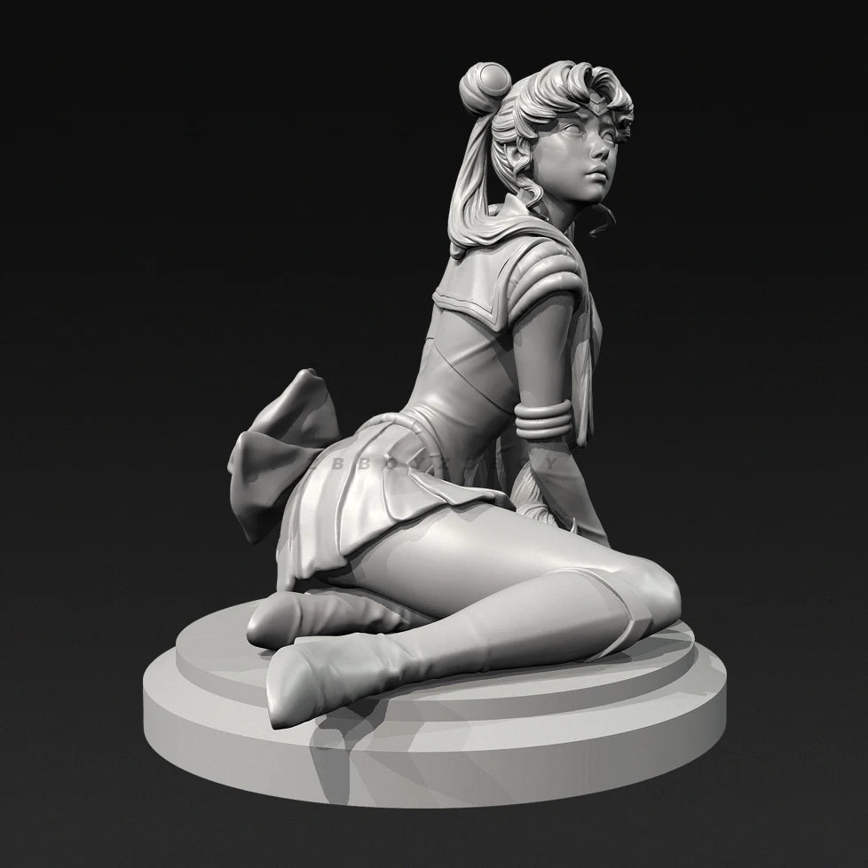 The height of man 30mm 40mm 65mm Resin model kit colorless self-assembly（3D Printing ） TD-7530/3D