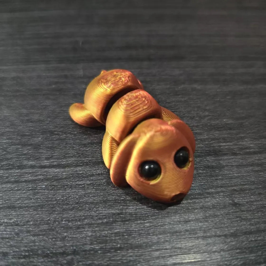 3D Printed Simulation Animals Movable Joint Fidget Toy Rotatable Articulated Home Desktop Ornament Adults Kid Toys Crafts Gifts