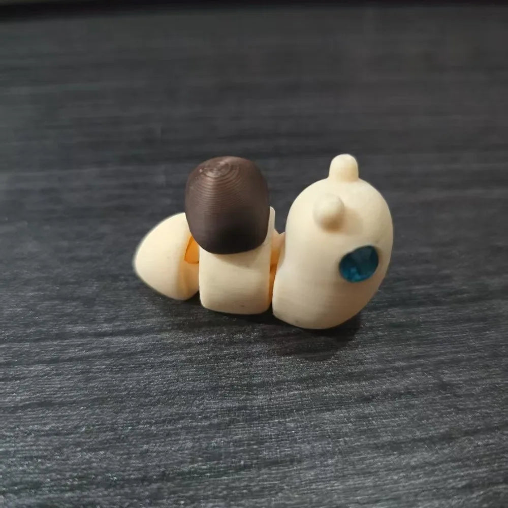 3D Printed Simulation Animals Movable Joint Fidget Toy Rotatable Articulated Home Desktop Ornament Adults Kid Toys Crafts Gifts