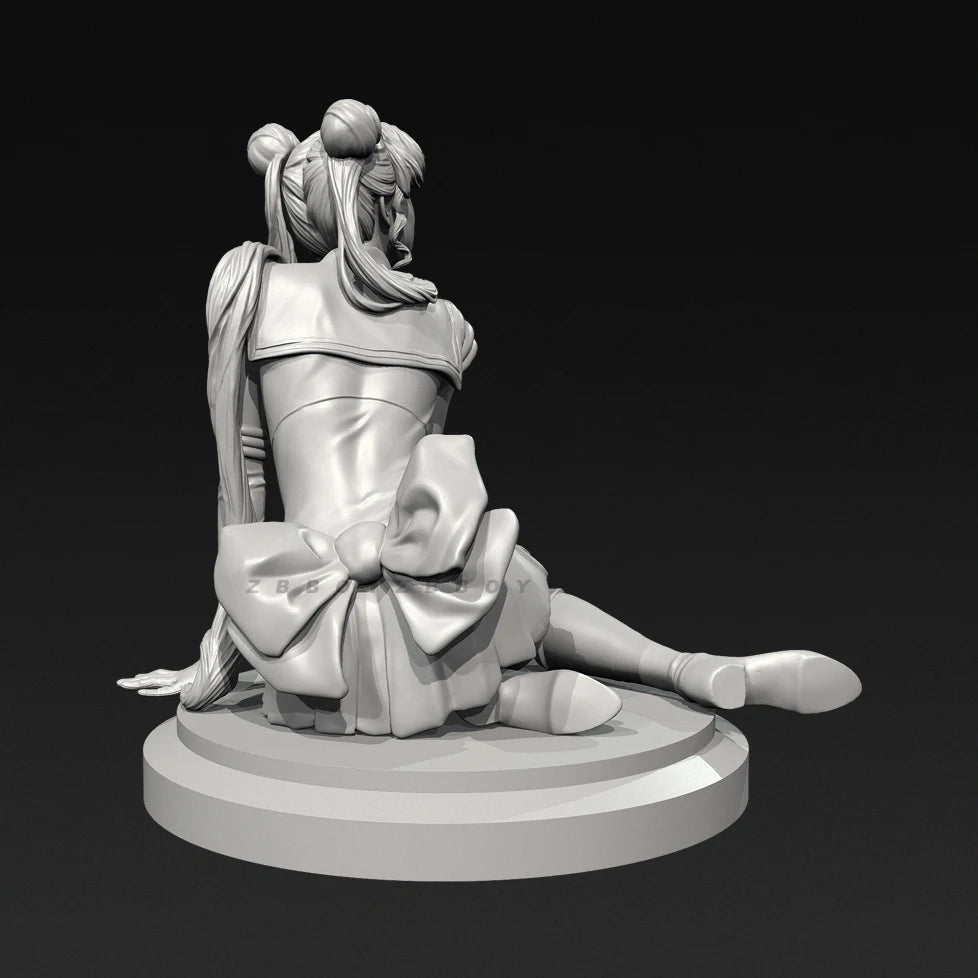 The height of man 30mm 40mm 65mm Resin model kit colorless self-assembly（3D Printing ） TD-7530/3D