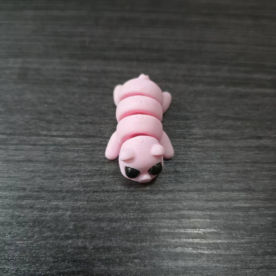 3D Printed Simulation Animals Movable Joint Fidget Toy Rotatable Articulated Home Desktop Ornament Adults Kid Toys Crafts Gifts