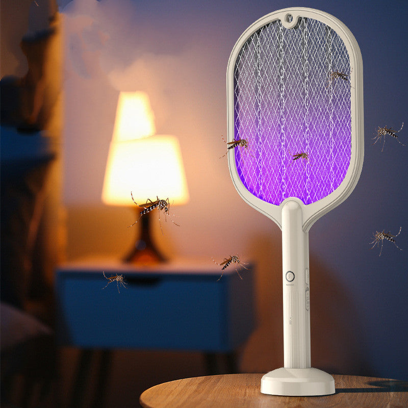 USB Rechargeable Household Electric Mosquito Swatter And Killer Lamp Combo